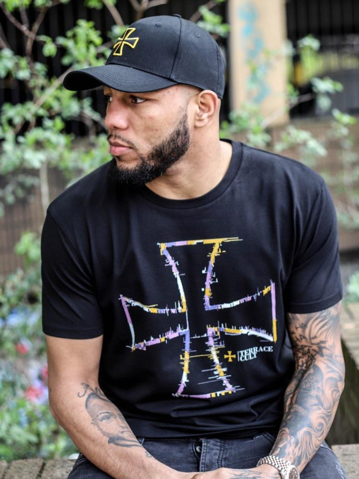 Glitch Tee - Purple - Terrace Cult