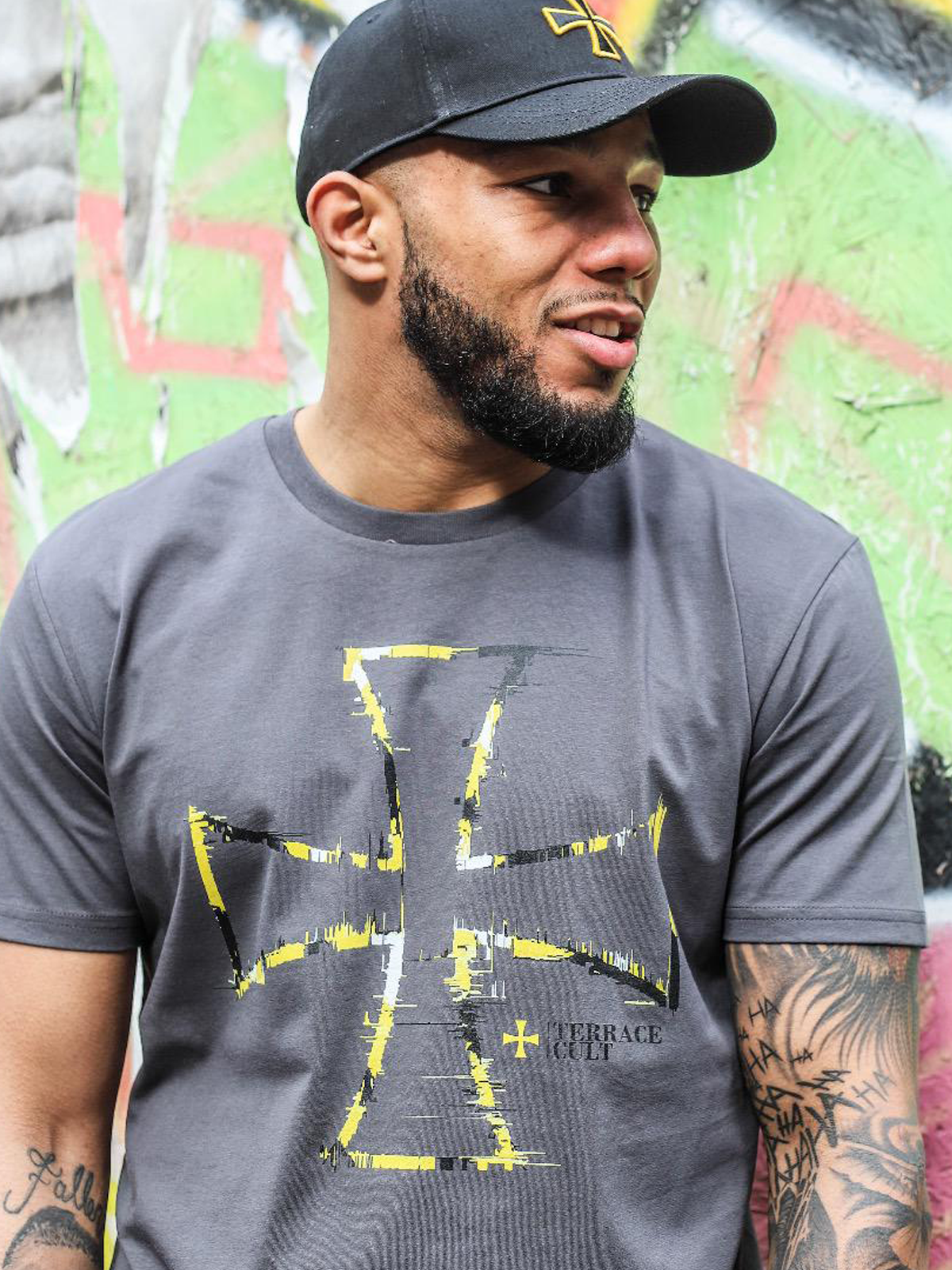 Glitch Tee - Yellow - Terrace Cult
