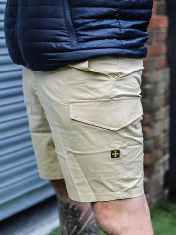 SS21 Cargo Shorts :: Sand - Terrace Cult