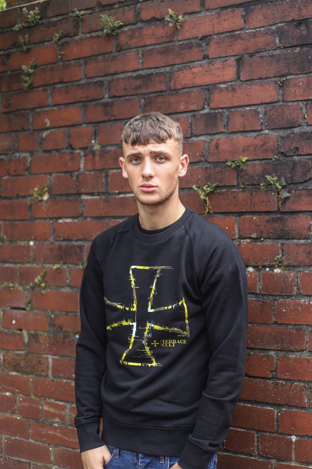 Terrace Cult Glitch Sweater - Black - Terrace Cult