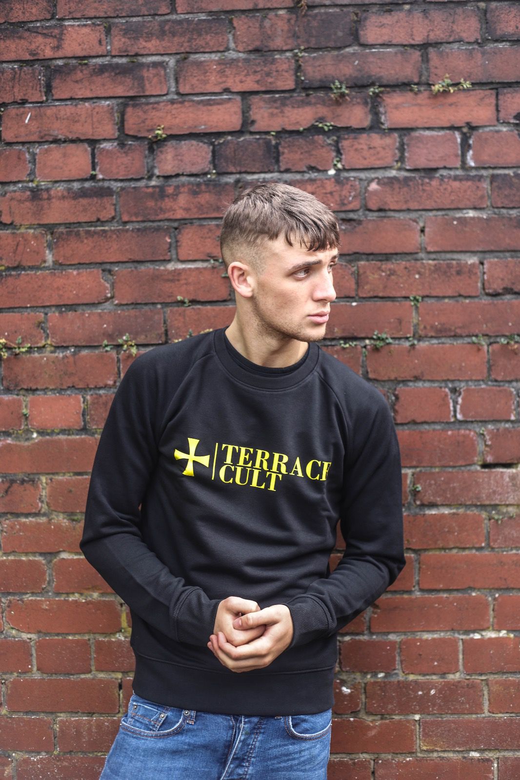 Terrace Cult Logo Sweater - Black - Terrace Cult