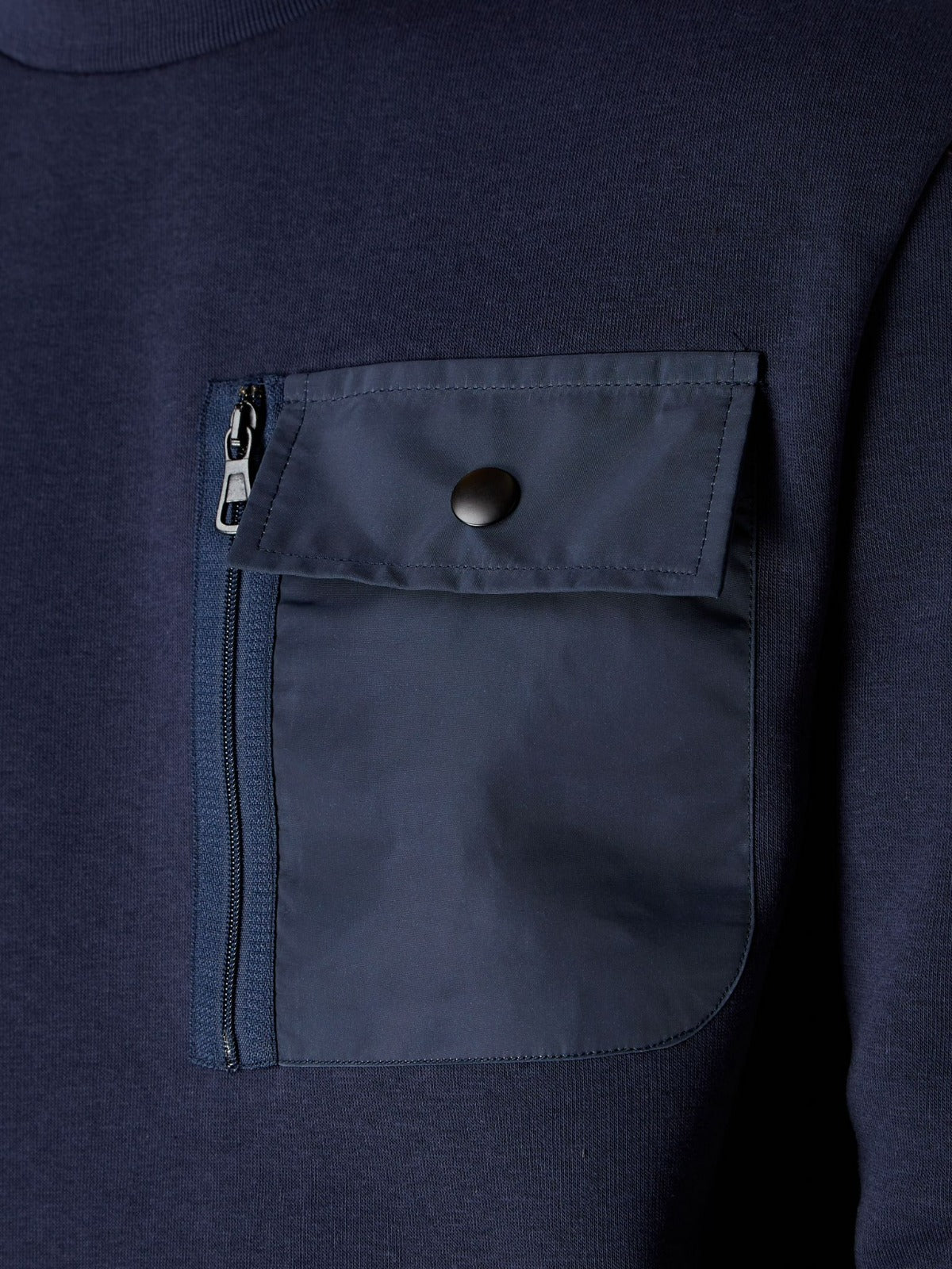 Terrace Cult Pocket Sweat :: Navy - Terrace Cult