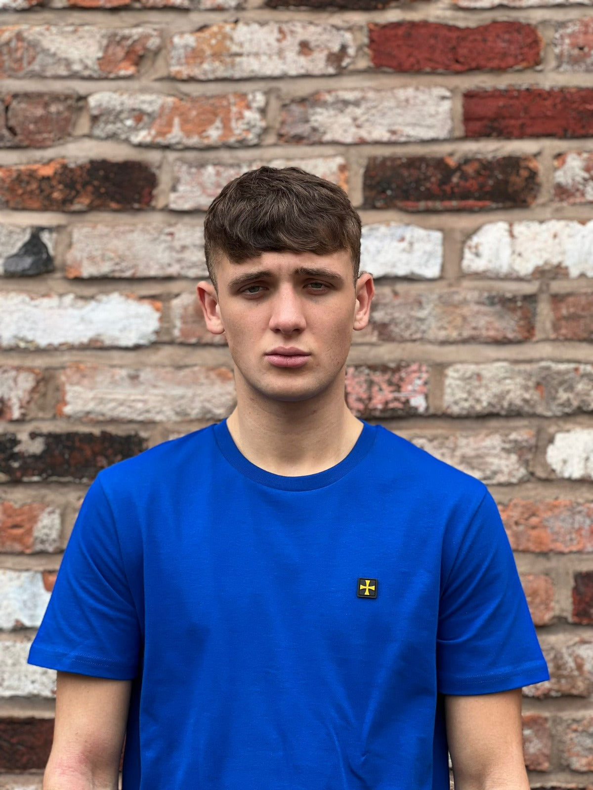 Premium Crew Tee :: Cobalt Blue
