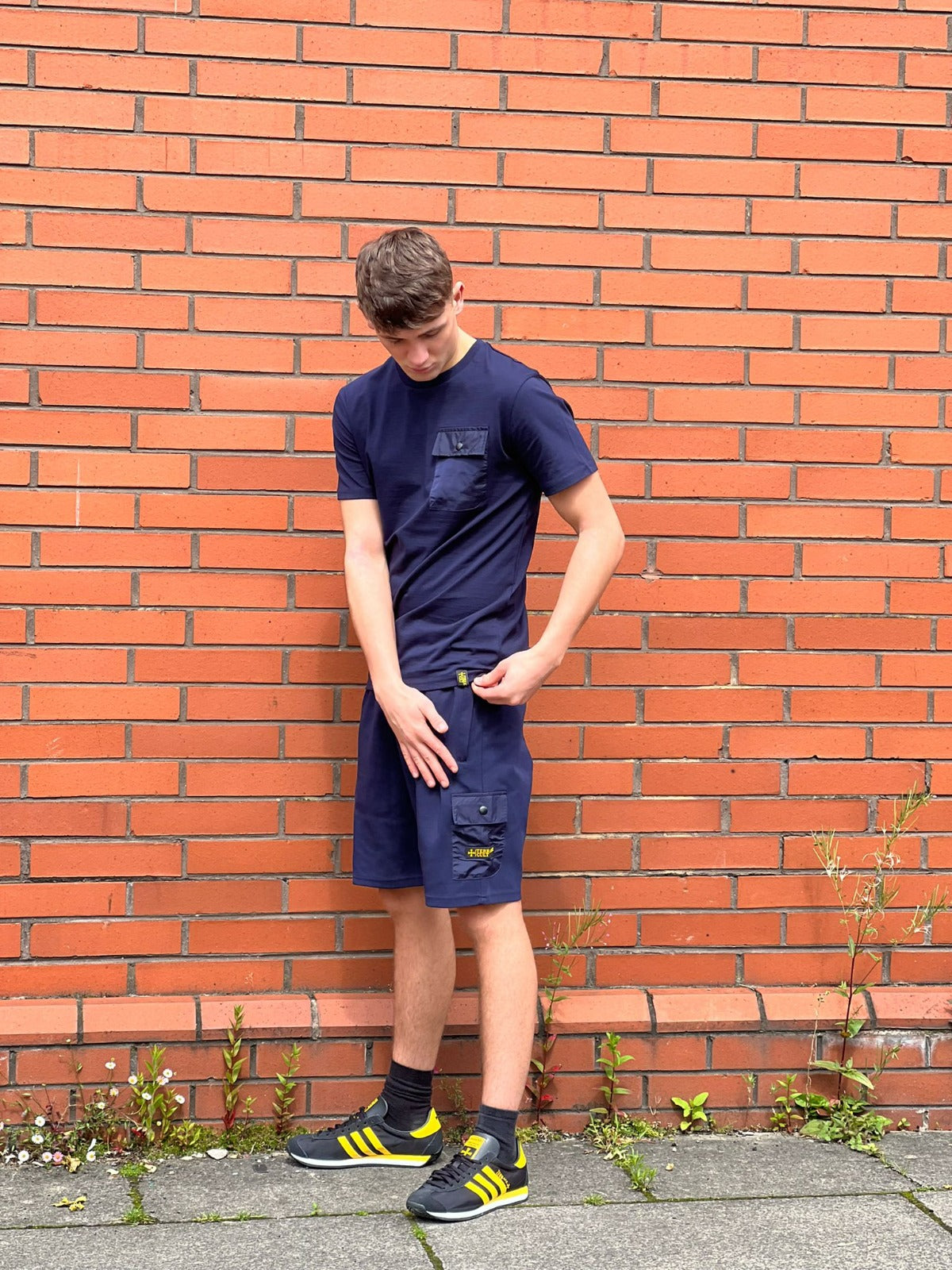 Terrace Cult Pocket Shorts :: Navy