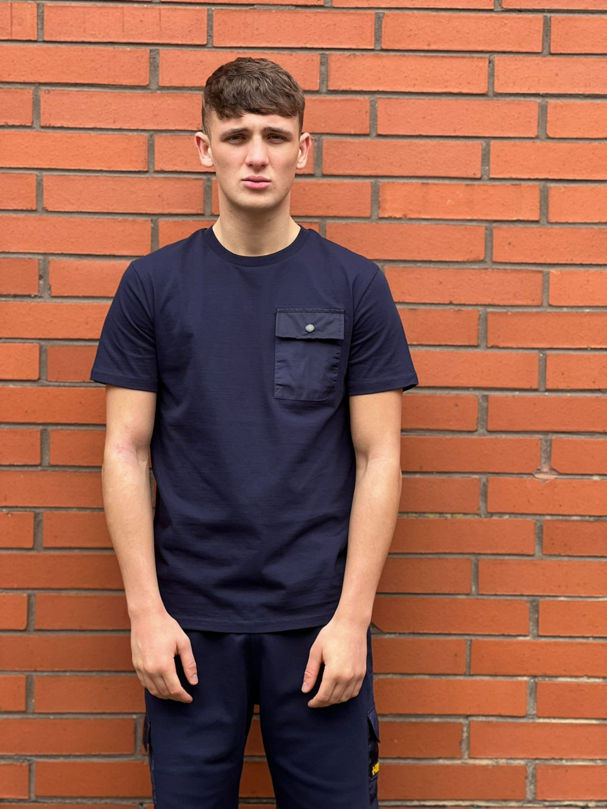 Terrace Cult Pocket Tee :: Navy