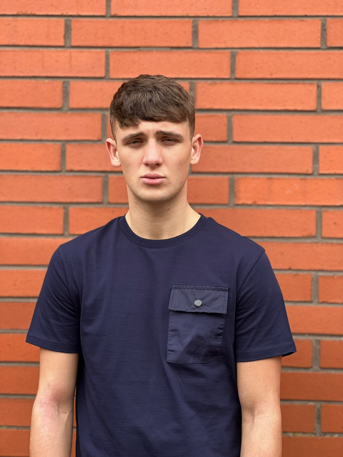 Terrace Cult Pocket Tee :: Navy