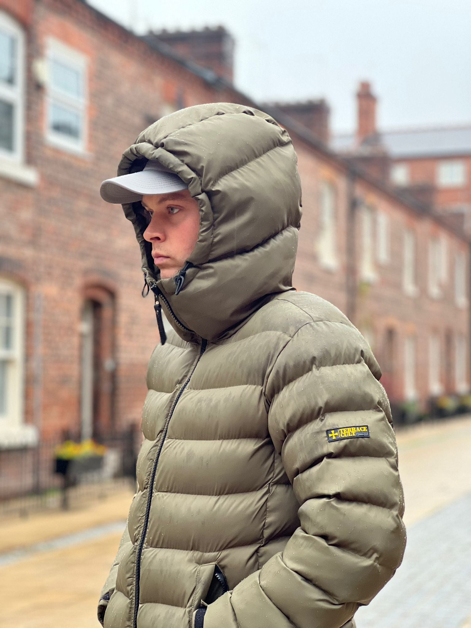 Puffer Jacket :: Dark Khaki