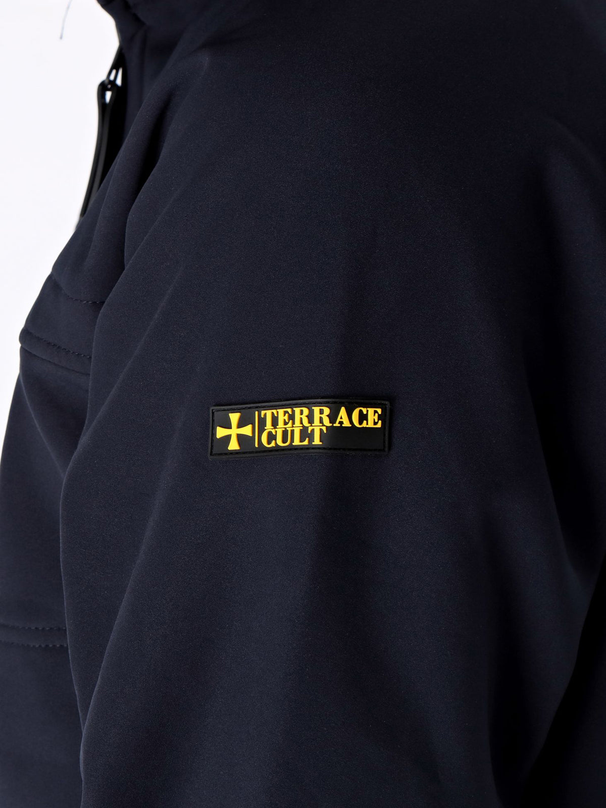 Navy Soft Shell Tech Jacket - Terrace Cult