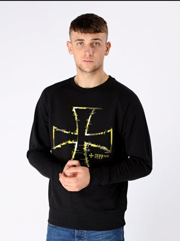Terrace Cult Glitch Sweater - Black - Terrace Cult