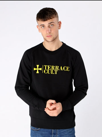Terrace Cult Logo Sweater - Black - Terrace Cult