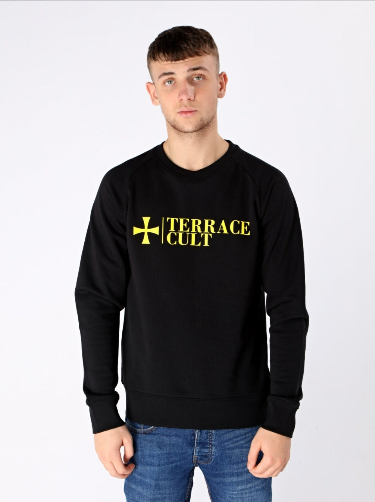 Terrace Cult Logo Sweater - Black - Terrace Cult