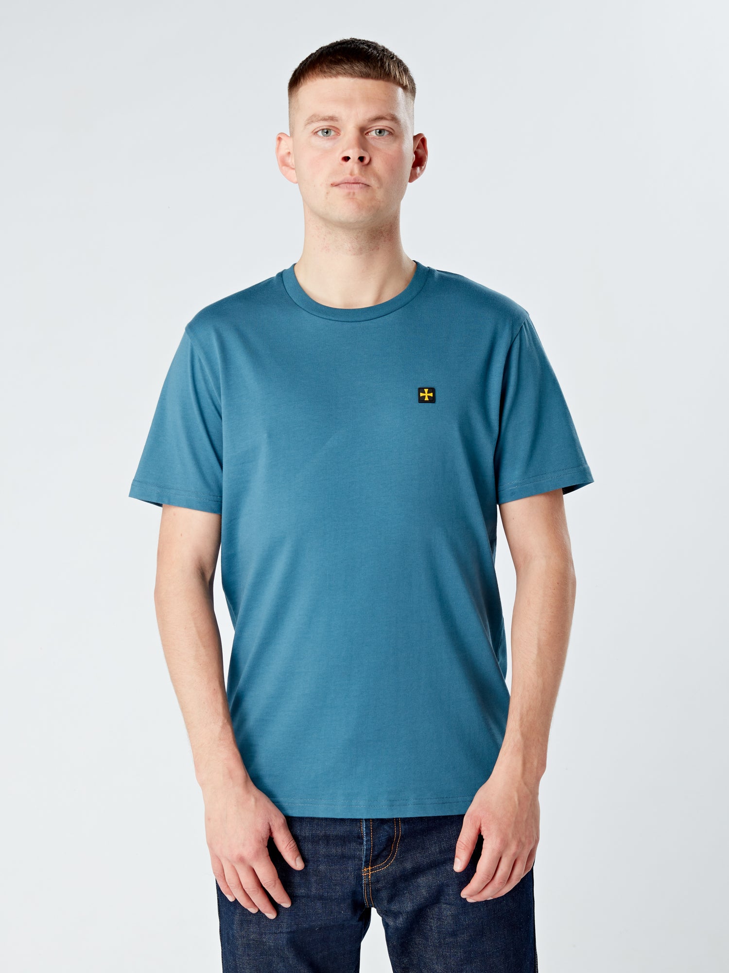 Premium Crew Tee :: Infinity Blue