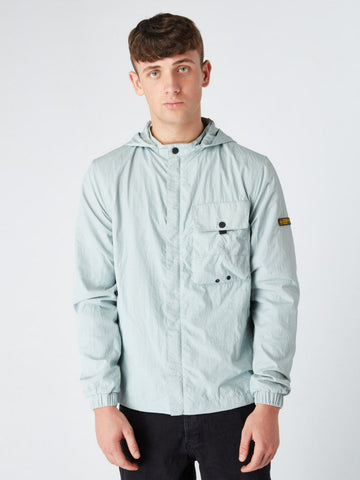 Enzo Lightweight Overshirt - Powder Blue