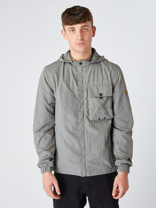 Enzo Lightweight Overshirt - Grey