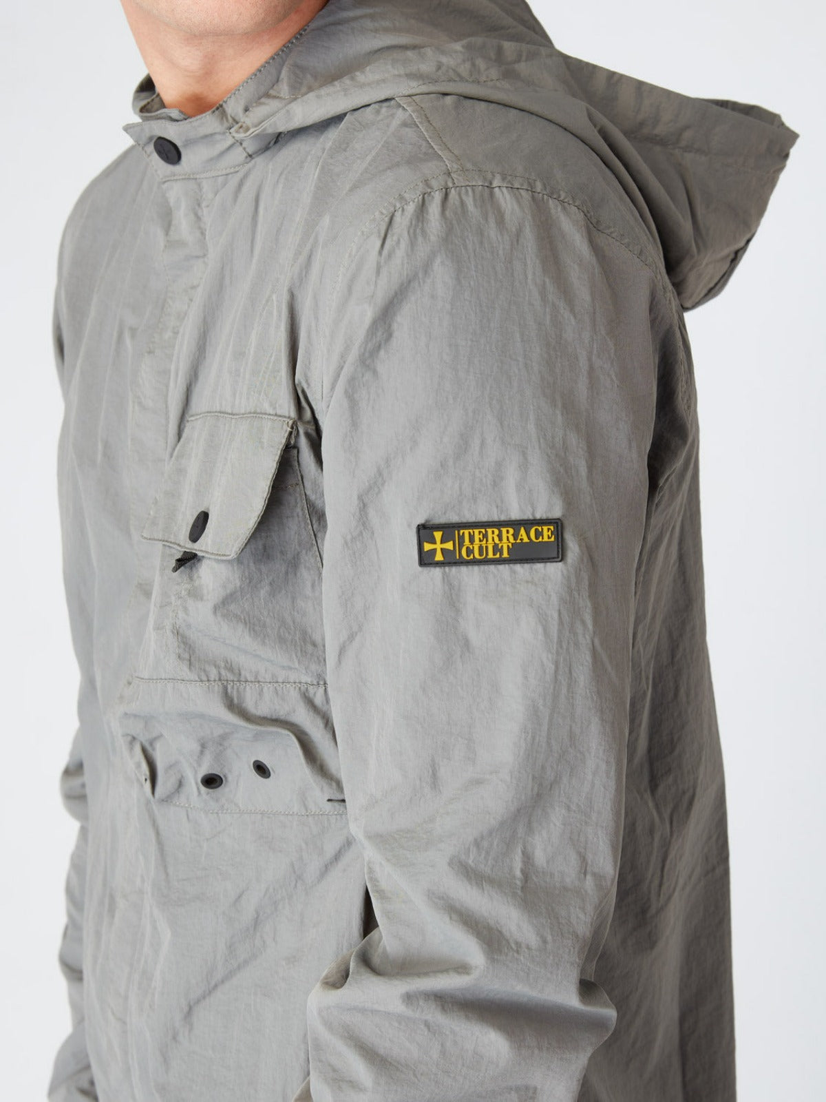 Enzo Lightweight Overshirt - Grey