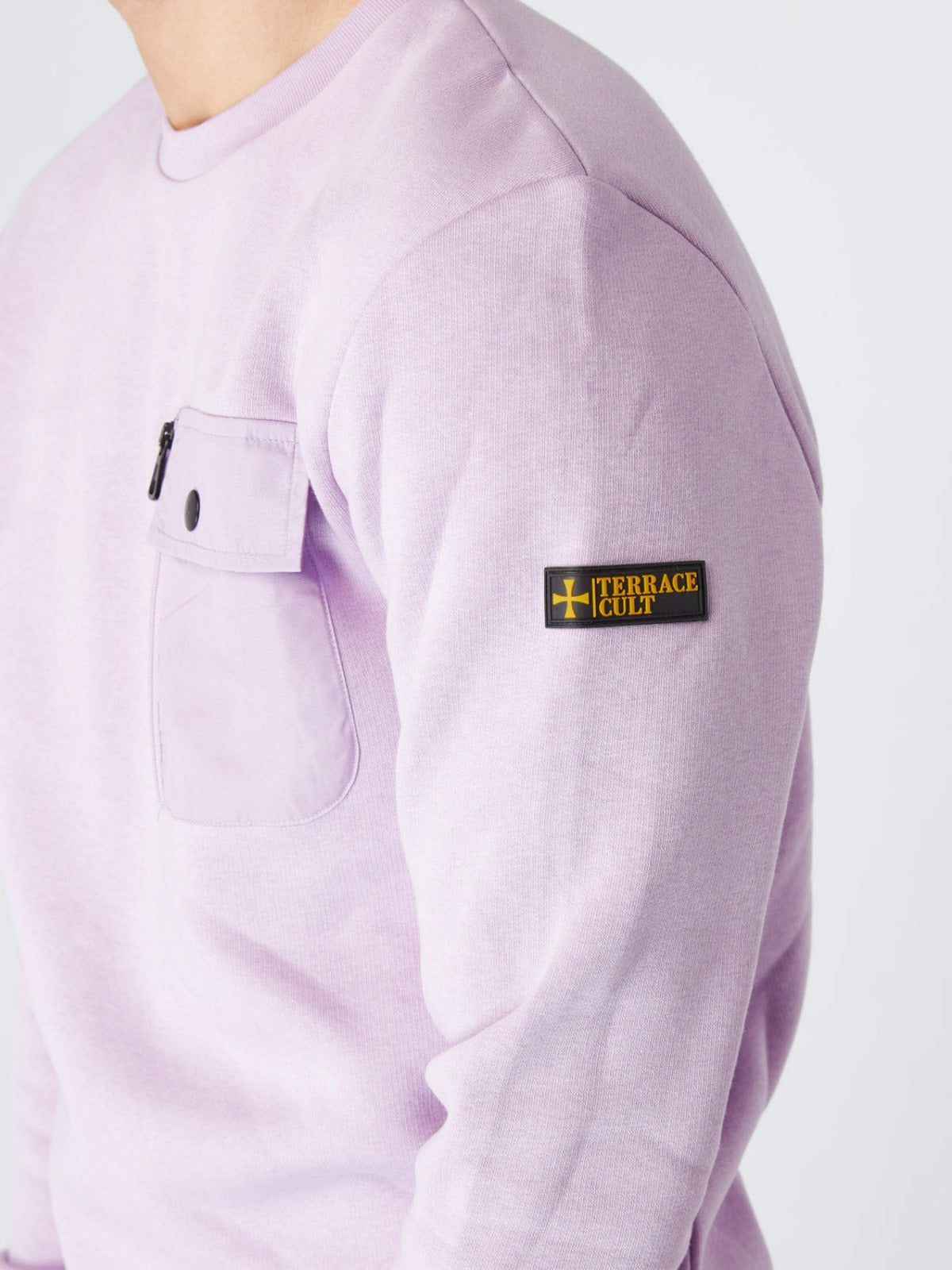 Terrace Cult Pocket Sweat :: Lilac