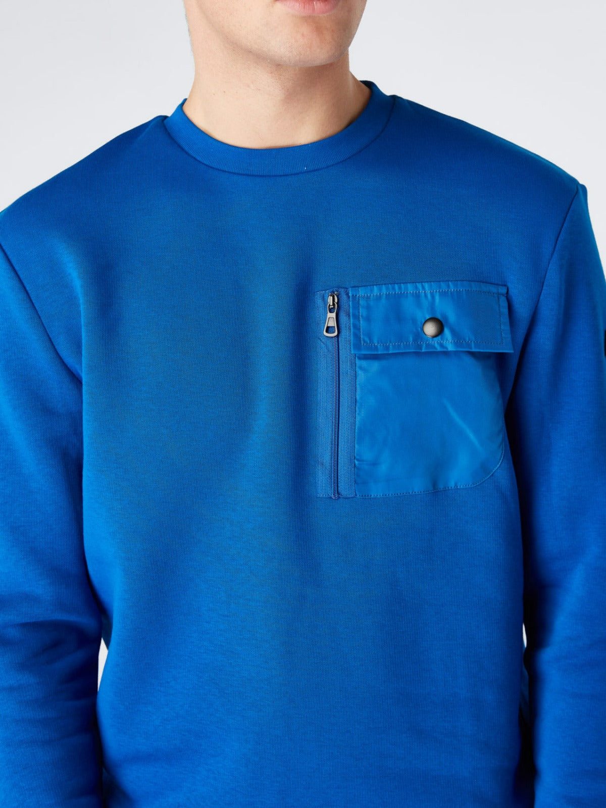 Terrace Cult Pocket Sweat :: Cobalt Blue