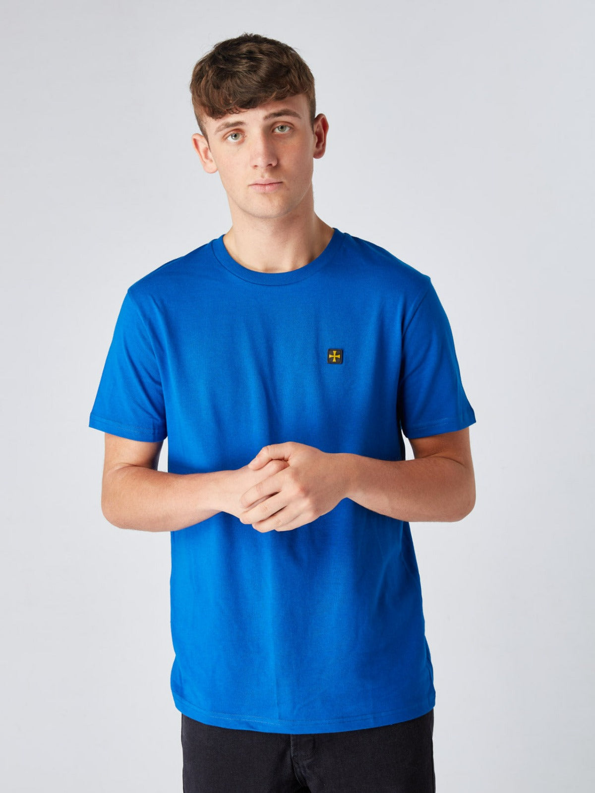 Premium Crew Tee :: Cobalt Blue