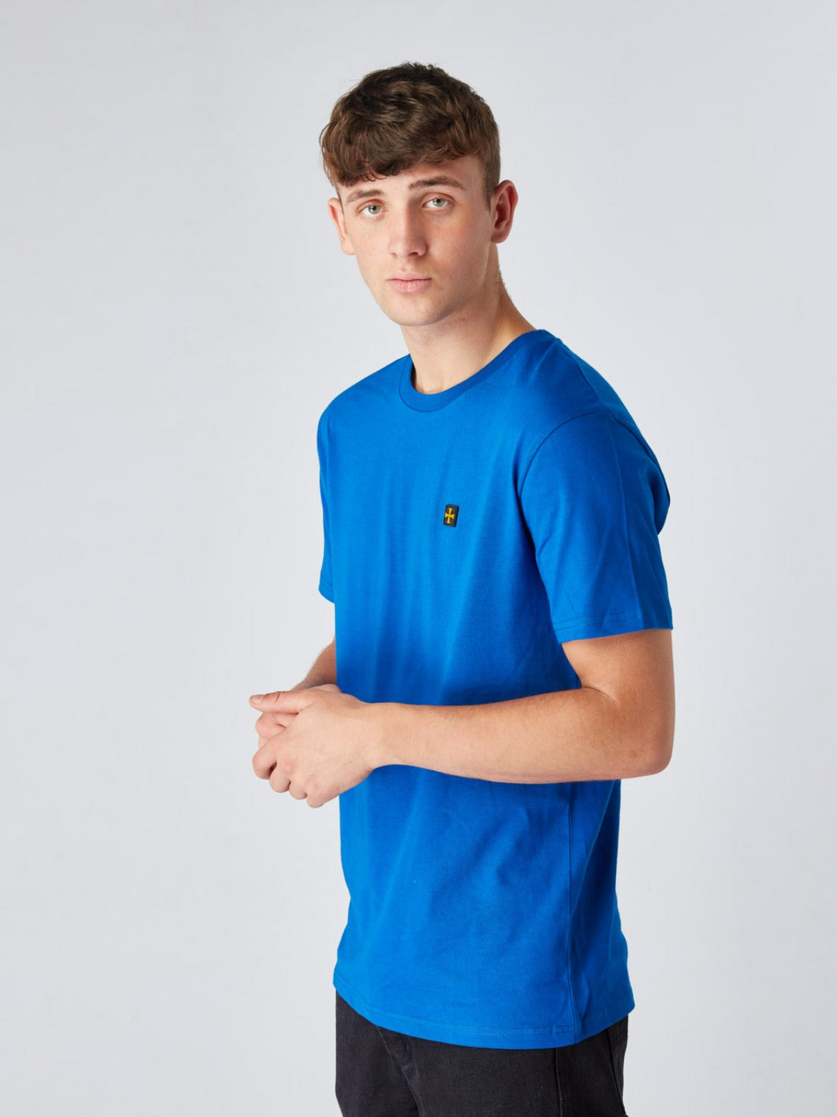 Premium Crew Tee :: Cobalt Blue