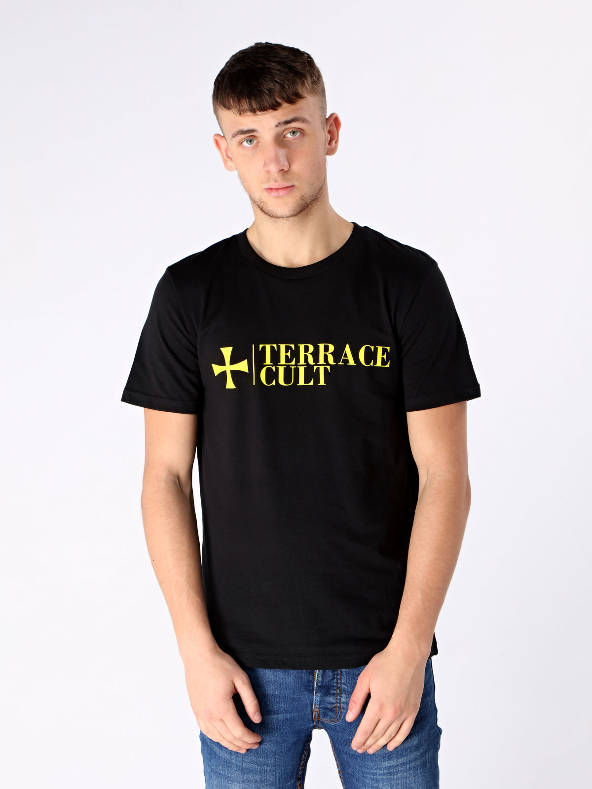 Cult X Logo Tee :: Black - Terrace Cult
